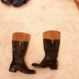 Franco Sarto Shoes - Franco Sarto black & brown boots. Franco Sarto Shoes - Franco Sarto black & brown boots.